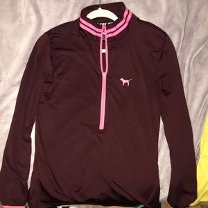 Satin Polyester PINK sweater .